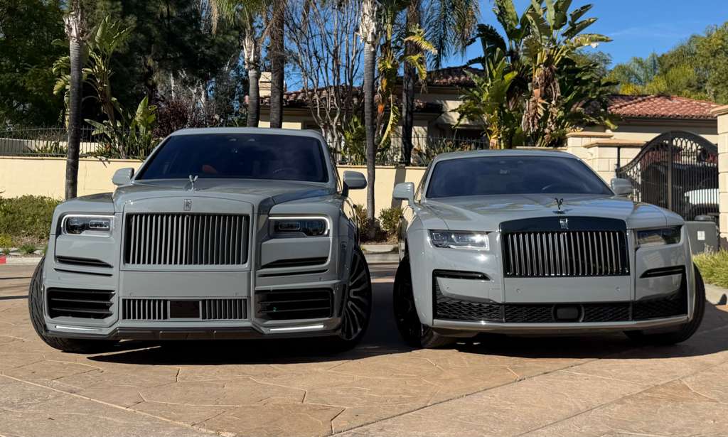 Rolls-Royce Cullinan and Ghost, exotic car rentals in Los Angeles